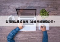 公司网站建设官网（企业网站建设公司）